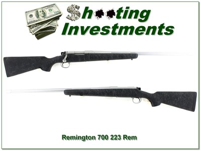 Remington Model 700 VSSF 223 Rem 26” Stainless HB Rifle Excellent - Image 1 of 4