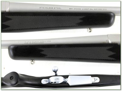 Browning A Bolt II Micro 223 WSSM Stainless Stalker 21” Rifle Rare - Image 3 of 4
