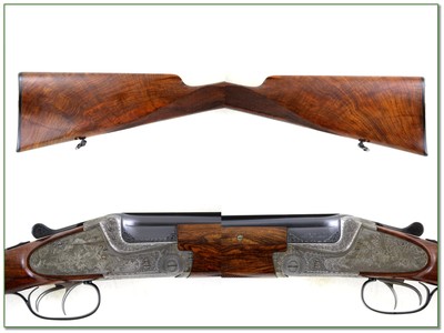 Merkel 2002E (202E) 20 Ga unfired XX Wood hand engraved! - Image 2 of 4
