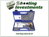 Colt King Cobra 22 LR Stainless 10 shooter like new - Image 1 of 4