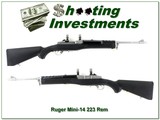 Ruger Ranch Rifle Mini-14 223 Rem Stainless All Weather 18” Rifle w Rings - Image 1 of 4