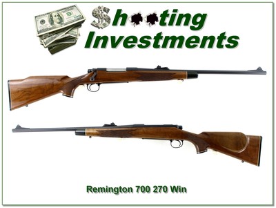 Remington 700 BDL Deluxe 270 Win 22” Rifle 1992 Excellent - Image 1 of 4