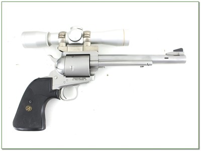 Freedom Arms Model 83 454 Casull Field Grade 7.5” Revolver w Box and Leupold 4x - Image 2 of 4