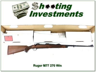 Ruger M77 Hawkeye African 270 Win 24” Rifle NIB w Rings - Image 1 of 4