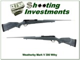 Weatherby Mark V Ultralight 300 Wby Mag 26” Rifle Appears Unfired - Image 1 of 4