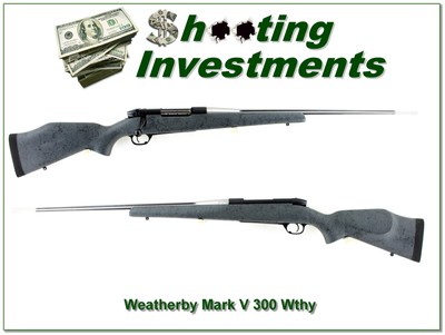 Weatherby Mark V Ultralight 300 Wby Mag 26” Rifle Appears Unfired - Image 1 of 4