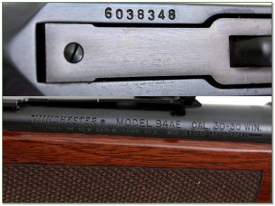 Winchester Model 94 94AE 30-30 Win 20” Lever Rifle 1991 - Image 4 of 4