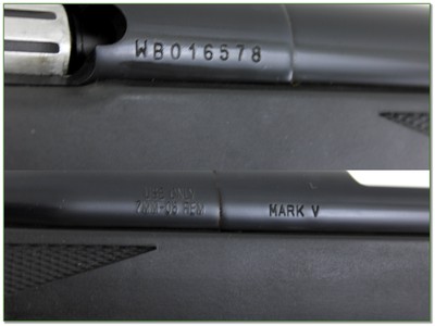 Weatherby Mark V 7mm-08 Rem Synthetic 20” Lightweight Rifle Excellent - Image 4 of 4