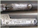 Winchester 1873 44 WCF Made in 1880 24” Lever Rifle f - Image 4 of 4
