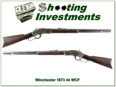 Winchester 1873 44 WCF Made in 1880 24” Lever Rifle f - Image 1 of 4
