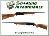 Browning BAR 7mm Rem Mag Belgium 24” Rifle - Image 1 of 4