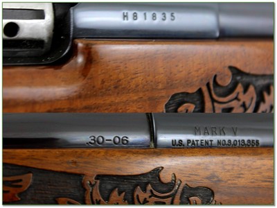 Weatherby Mark V Deluxe 5 Panel Lazermark 30-06 26” w Accubrake Rare - Image 4 of 4