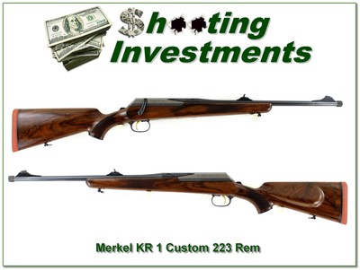 Merkel KR 1 Custom 223 Rem USA 22” Threaded Rifle Excellent - Image 1 of 4