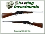 Browning BLR Belgium 308 Win 20” Rifle 1970 Collector - Image 1 of 4