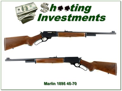 Marlin Mod 1895SS 45-70 JM Marked 22” Lever Rifle 1994 Near New - Image 1 of 4