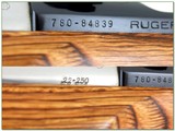 Ruger M77 Mark II Target 22-250 26” HB Threaded Stainless Laminate w Rings 1992 - Image 4 of 4
