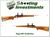 Ruger M77 Mark II Target 22-250 26” HB Threaded Stainless Laminate w Rings 1992 - Image 1 of 4