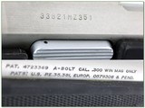Browning A Bolt II LH 300 Win Mag Stainless Stalker 26” w BOSS Excellent - Image 4 of 4