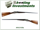 AYA No. 2 Sidelock 12 Ga SXS Engraved Case Color 28” M / F Shotgun - Image 1 of 4