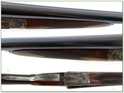 Webley & Scott Sidelock 12 Ga SXS Engraved Case Color 28” IC / M Excellent - Image 3 of 4