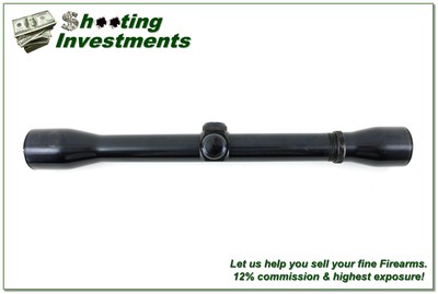 Vintage Weaver K6 60-B 6x Steel USA Rifle Scope w Fine Reticle Excellent - Image 2 of 4