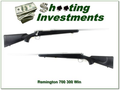 Remington 700 BDL 300 Win Mag Stainless Synthetic 24” Exc Cond - Image 1 of 4