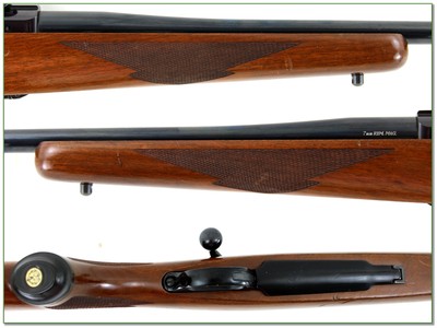 Ruger M77 7mm Rem Mag Red Pad 24” Rifle w Rings 1980 - Image 3 of 4