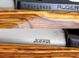 Ruger M77 Mark II Target 308 Win 26” HB Threaded Stainless Laminate! - Image 4 of 4