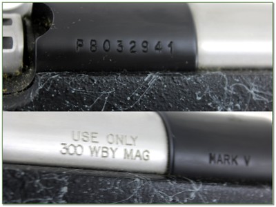 Weatherby Mark V Accumark 300 Wby Mag 26” Rifle Excellent - Image 4 of 4