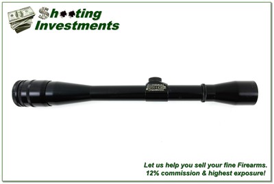 Vintage Lyman All American Perma Center 10x Gloss Rifle Scope w AO and Fine Reticle Excellent - Image 1 of 4