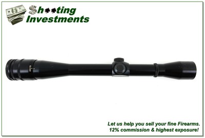 Vintage Lyman All American Perma Center 10x Gloss Rifle Scope w AO and Fine Reticle Excellent - Image 2 of 4