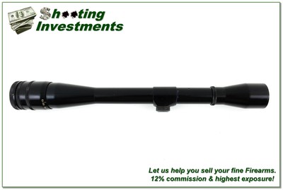 Vintage Lyman All American Perma Center 10x Gloss Rifle Scope w AO and Fine Reticle Excellent - Image 4 of 4