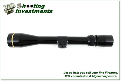 Leupold Vari-X III 3.5-10x Gloss Rifle Scope w Cover and Duplex Reticle Excellent - Image 4 of 4