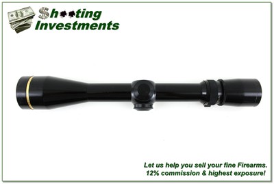 Leupold Vari-X III 3.5-10x Gloss Rifle Scope w Cover and Duplex Reticle Excellent - Image 3 of 4