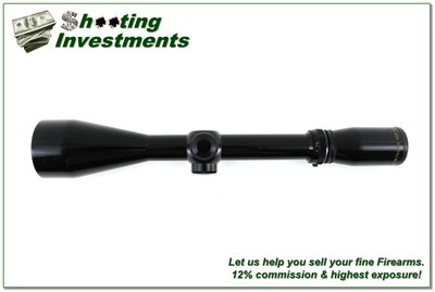 Vintage Burris Fullfield 3.5-10x50mm Gloss USA Rifle Scope w Duplex Reticle Excellent - Image 3 of 4