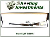 Browning BL-22 Grade II 22 LR 20” Rifle LNIB Excellent - Image 1 of 4