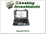 Ruger Target Model 22/45 MKIII 22 LR Mark III 5.5” w Box and 2 Magazines - Image 1 of 4