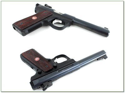 Ruger Target Model 22/45 MKIII 22 LR Mark III 5.5” w Box and 2 Magazines - Image 3 of 4
