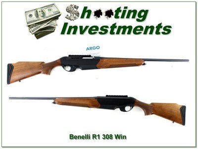 Benelli R1 308 Win 22” Walnut Blued Semi Auto Rifle - Image 1 of 4