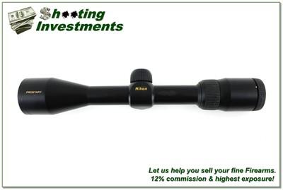 Nikon Prostaff 3-9x40mm Matte Rifle Scope w BDC Reticle Excellent - Image 1 of 4
