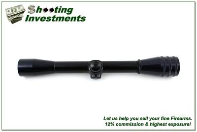 Vintage Redfield 4X 3/4in Rifle Rimfire Scope w Duplex Reticle Excellent - Image 4 of 5