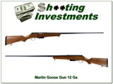 Marlin Model 55 Goose Gun 12 Ga JM Marked 36” F Excellent Condition - Image 1 of 4
