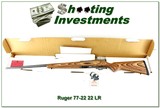 Ruger All Weather 77/22 Laminate 22 LR 24” w Rings 2003 NIB Unfired - Image 1 of 4
