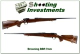 Browning BBR 7mm Rem Mag 24” Bolt Rifle Rare Excellent - Image 1 of 4