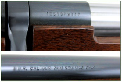 Browning BBR 7mm Rem Mag 24” Bolt Rifle Rare Excellent - Image 4 of 4