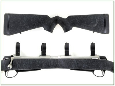 Sako A7 M 300 Win Mag 26” Stainless Rifle w Muzzlebrake and 30mm Rings Excellent - Image 2 of 4