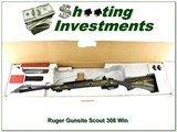 Ruger M77 Gunsite Scout LH 308 Win Laminate 19” Rifle LNIB w Rings - Image 1 of 4
