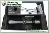 Sig Sauer Whiskey 3 4-12x40mm Graphite Rifle Scope w Illuminated Quadplex Reticle - Image 1 of 5
