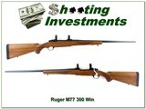 Ruger M77 Mark II LH 300 Win Mag 24” Rifle w Rings 1991 - Image 1 of 4