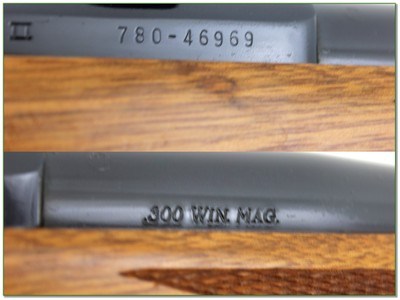 Ruger M77 Mark II LH 300 Win Mag 24” Rifle w Rings 1991 - Image 4 of 4
